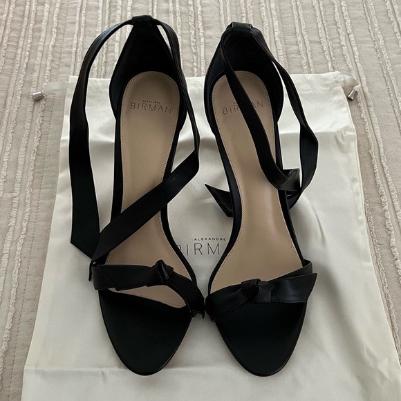 Alexandre Birman Clarita 100 Black Sandal - Size 39 1/2 - NWT - Picture 4 of 7